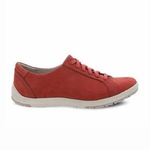 Red Nubuck Leather Dansko Leela Sneakers Size 40 (9.5-10)